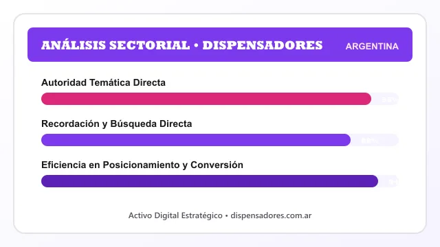Análisis sectorial y posicionamiento estratégico para Dispensadores
